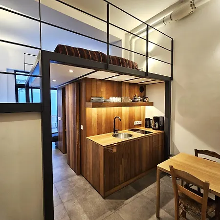 Apartment Stijlvolle Loft Met Patio In De Acropolis Buurt Athens